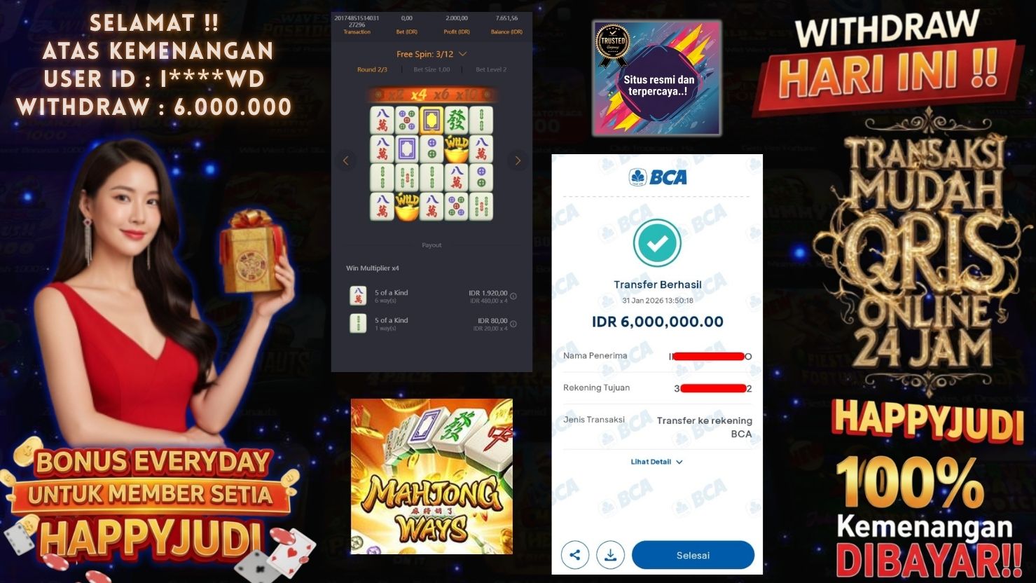 HAPPYJUDI JACKPOT SLOT MAHJONG WAYS